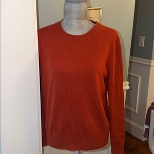 Quince Vibrant Orange Knitwear size M